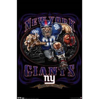 (22x34) New York Giants (Mascot, Grinding It Out Since 1925) Sports Poster Print   Sports Fan Prints And Posters