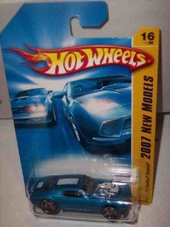 2007 New Models  #16 1970 Pontiac Firebird Blue With Scum Bum #2007 16 Collectible Collector Car Mattel Hot Wheels Toys & Games
