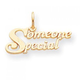 10k Yellow Gold Someone Special Charm Jewelry