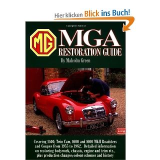 MGA Restoration Guide (Restoration Guide S) Malcolm Green Fremdsprachige Bücher