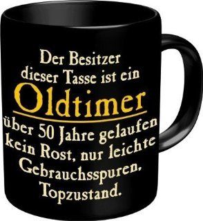 Fun Tasse mit Spruch   Oldtimer zum 50. Geburtstag   50 Jahre Küche & Haushalt