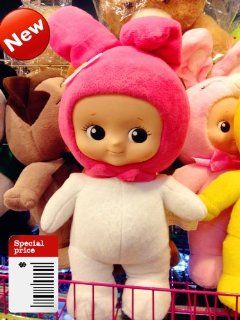 KEWPIE ADORABLE SOFT PLUSH ECO DOLL "PINK". LIMITED EDITION .HOT SALE 2013  WOW 15.5 "(38cm) . ORDER SOON .  & FREE US SHIPPING. Toys & Games