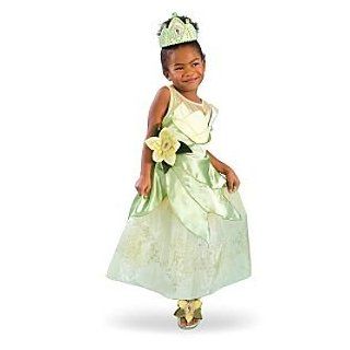  Princess Tiana Princess and the Frog Dress Costume XS Girls Size 4 Toys & Games
