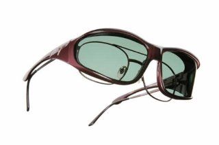 Vistana L Burgundy Gray   optical sunglasses designed specifically to be worn over prescription eyewear. Health & Personal Care