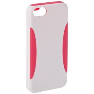 Basics PC/Silicon Case for iPhone 5C   White / Pink Cell Phones & Accessories