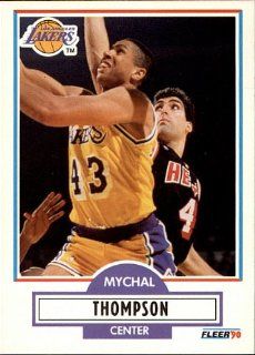1990 Fleer   Lakers   Mychal Thompson   Card 95 Sports & Outdoors