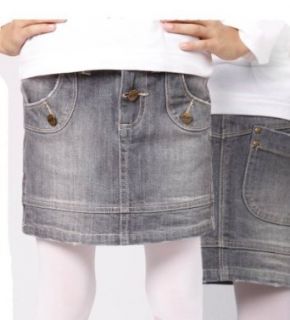BALDININI Kinder Jeans Minirock, Mdchen, grau, Gr. 4/104, 6/116, 8/128, 10/140 und 12/152, neu Bekleidung