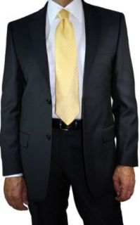 DANIEL HECHTER Slim Fit 2 Knopf Anzug mit feinen Nadelstreifen in nachtblau Bekleidung