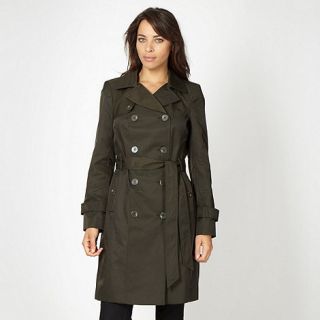 The Collection Khaki mid trench mac