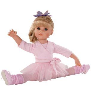 Gtz 1259059 Hannah beim Ballett   50cm, blonde Haare, blaue Augen, 15 teiliges Set Spielzeug