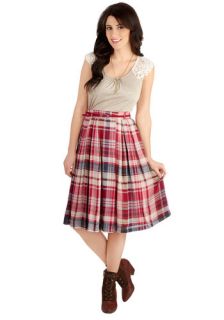 Man Oh Mandolin Skirt  Mod Retro Vintage Skirts