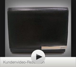 ESPRIT Carol C15440, Damen Portemonnaie, schwarz, (black 001), 9,5X12 Schuhe & Handtaschen