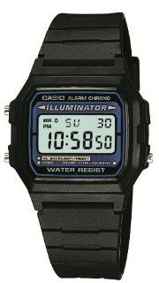 Casio Collection Herren Armbanduhr Digital Quarz F 105W 1AWYEF Uhren