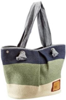 REPLAY Tasche FW3293.001.A0012, Damen Schultertaschen, Grn (dk blue night/green turtle 985), 47x30x14 cm (B x H x T) Schuhe & Handtaschen