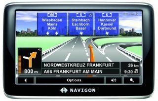 Navigon 4310max Navigationssystem (10,9 cm (4,3") Display, Europa 40 Lnder, TMC, Text to Speech, Clever Parking) Navigation & Car HiFi