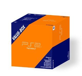 Playstation 2   Gert Value Pack (PS2, 2 Controller, DVD Fernbedienung) Games