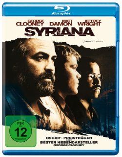 Syriana [Blu ray] George Clooney, Jeffrey Wright, Alexander Siddig, Matt Damon, Amanda Peet, Mazhar Munir, Steve Gaghan DVD & Blu ray