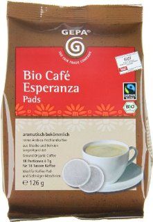 GEPA Cafe Esperanza Pads, 5er Pack (5 x 126 g Packung)   Bio Lebensmittel & Getrnke