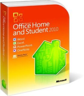 Microsoft Office Home and Student 2010 Software