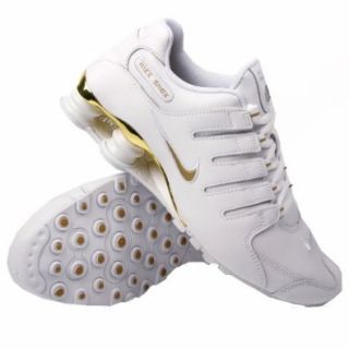 Nike Shox NZ Schuh Weiss Metallic Gold 47.5 Schuhe & Handtaschen