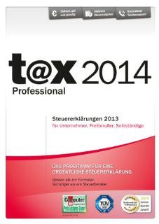 t@x 2014 Professional (fr Steuerjahr 2013)  Software