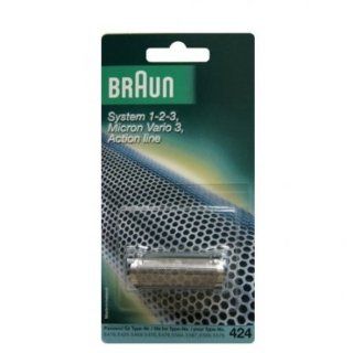 Braun Scherblatt/ 424 fr Rasierer micron vario 3, L, CC, action line, 3009 Drogerie & Körperpflege