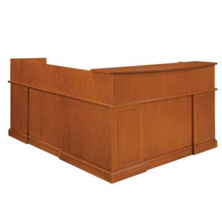 DMi Belmont Right Reception L Desk with 6 Drawers 7130 66 Finish Executive