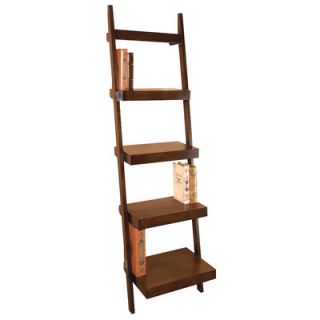 Woodland Imports Leaning Ladder 69 Bookcase 96112