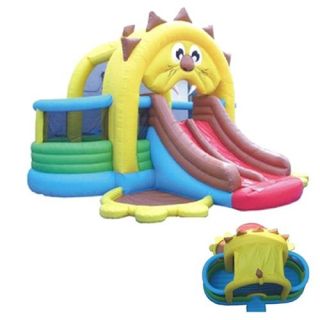 Kidwise Lion's Den Bounce House and Slide   Commercial Inflatables