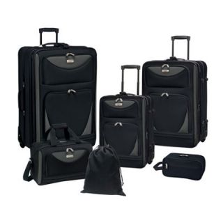 Skyview II 6 Piece Luggage Set by Travelers Club