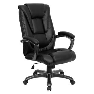 Flash Furniture Robert High Back Executive Office Chair   Desk Chairs
