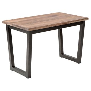 Sunpan Porto Small Bench   Distressed Brown   Indoor Benches