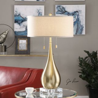Lagrima 31 H Table Lamp with Drum Shade by Uttermost