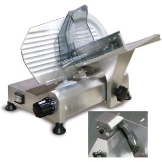 Omcan 195S 8 in. Commercial Food Slicer   Meat Slicers and Saws
