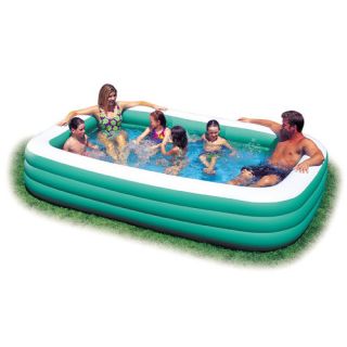Rectangle 22 Deep Family Swim Center Inflatable Pool