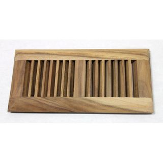 Moldings Online 5 5/8 x 11 1/4 Acacia Surface Mount Wood Vent