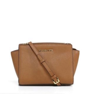 MICHAEL Michael Kors Selma Medium Luggage Messenger