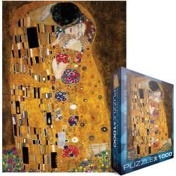 Jigsaw Puzzle 1000 Pieces  Klimt   The Kiss (der Kuss)   14271008