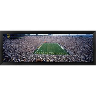 University Of Michigan Football Game, Ann Arbor, Michigan Framed