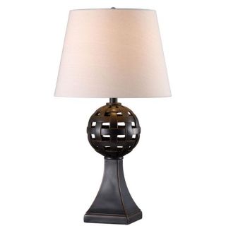Signature Design by Ashley Fallon Black Poly Table Lamps (Set of 2)