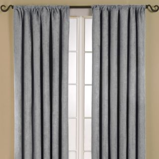 Eclipse Thermaback Eclipse Thermaback Suede Blackout Window Panel   Curtains