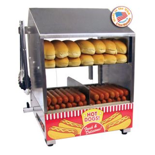 Paragon International Dog Hut Hot Dog Steamer