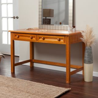 Casey Bedroom Vanity   Honey Maple