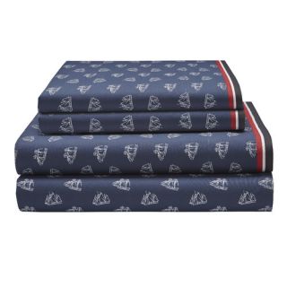 Tommy Hilfiger Falmouth 180 Thread Count 3 Piece Sheet Set