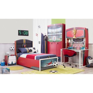 Soccer Twin Upholstered Customizable Bedroom Set