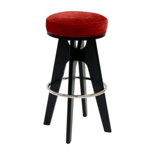 Armen Living Lexa Backless Counter Height Stool   Pimento Red   26 in.   Bar Stools