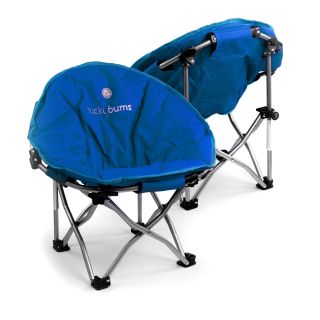 Lucky Bums Youth Moon Camp Chair   Large Blue   Kids Outdoor Chairs