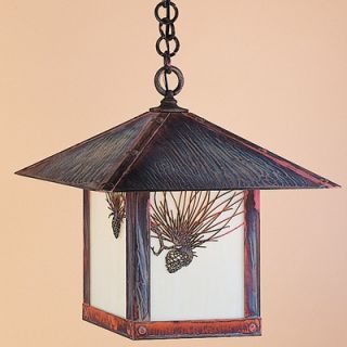Evergreen 1 Outdoor Light Hanging Lantern by Arroyo Craftsman