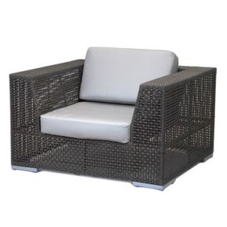 Soho Patio Lounge Chair with Cushion by Hospitality Rattan