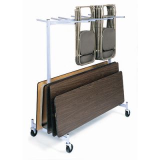 Raymond Products 84 Hanging Folded Chair and Table Storage Truck